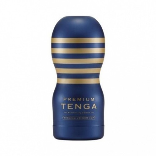 Tenga Premium 真空飛機杯 (藍色)